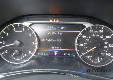 2021 Nissan Altima Sr Fwd z USA, uszkodzony, nr VIN 1N4BL4CV6MN313907